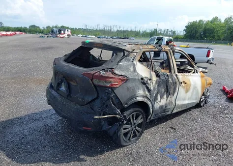 2020 Nissan Kicks Sv Xtronic Cvt from USA, damaged, VIN 3N1CP5CV0LL536681